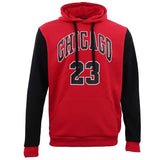 Darrahopens Men's Fashion > Coats & Jackets Men's Fleece Pullover Hoodie Jacket Chicago Bulls 23 Michael Jordan Sweat Shirt, Red, XS