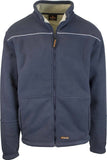 Darrahopens Men's Fashion > Coats & Jackets Mens Full Zip Sherpa Polar Fleece Jumper Lined Warm Winter Jacket Pullover