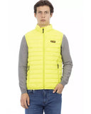 Darrahopens Men's Fashion > Coats & Jackets Sleeveless Down Jacket with Functional Pockets and Zipper Detailing S Men