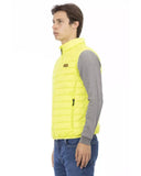Darrahopens Men's Fashion > Coats & Jackets Sleeveless Down Jacket with Functional Pockets and Zipper Detailing S Men