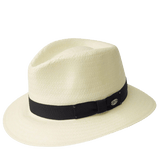 Darrahopens Men's Fashion > Hats & Caps BAILEY Spencer Lite Straw Hat Summer Sun MADE IN USA Trilby Fedora 63200 - Natural - L