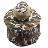 Darrahopens Men's Fashion > Hats & Caps Bucket Flap Boonie Slouch Hat Wide Brim Mesh Crown Neck UV Protect Breathable, Desert Camo