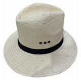 Darrahopens Men's Fashion > Hats & Caps Dents DENTS Woven Paper Straw Panama Hat Trilby Fedora - L/XL (One Size)