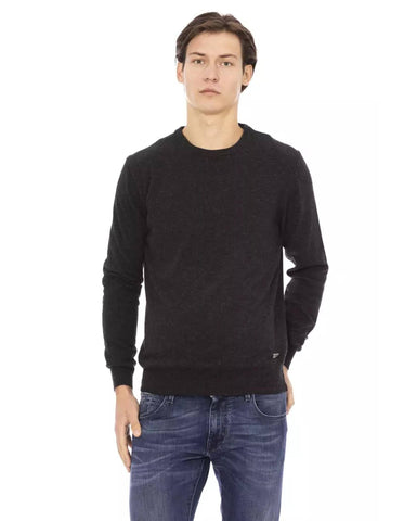 Darrahopens Men's Fashion > Knitwear & Sweaters Baldinini Monogram Crewneck Sweater L Men