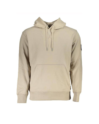 Darrahopens Men's Fashion > Knitwear & Sweaters Calvin Klein Men's Beige Cotton Sweater - S