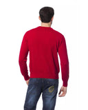 Darrahopens Men's Fashion > Knitwear & Sweaters Embroidered Merino Wool Crew Neck Sweater 2XL Men