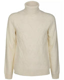 Darrahopens Men's Fashion > Knitwear & Sweaters Fred Mello Diamond Embroidered Turtleneck Sweater 2XL Men