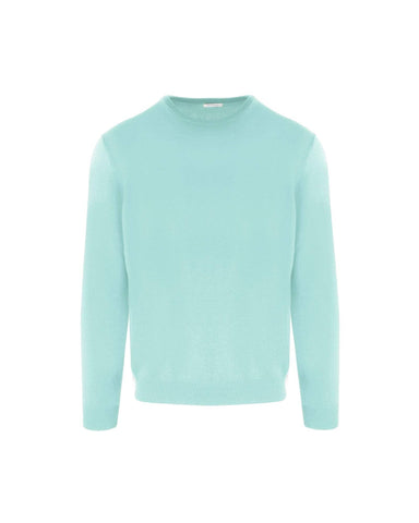 Darrahopens Men's Fashion > Knitwear & Sweaters Malo Green Tea Cashmere Roundneck Sweatshirt 2XL Men