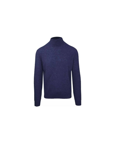 Darrahopens Men's Fashion > Knitwear & Sweaters Malo Ribbed Wool and Cashmere Turtleneck XL Men
