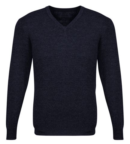 Darrahopens Men's Fashion > Knitwear & Sweaters Mens Advatex Varesa Wool Pullover Jumper Cardigan - Navy