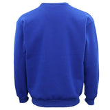 Darrahopens Men's Fashion > Knitwear & Sweaters New Adult Unisex Plain Pullover Fleece Jumper Mens Long Sleeve Crew Neck Sweater, Wash Pink, XL
