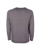Darrahopens Men's Fashion > Knitwear & Sweaters Pure Cashmere Raglan Sweater - Slim Fit Grey 50 IT Men