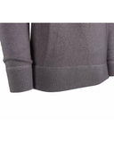 Darrahopens Men's Fashion > Knitwear & Sweaters Pure Cashmere Raglan Sweater - Slim Fit Grey 50 IT Men