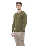 Darrahopens Men's Fashion > Knitwear & Sweaters V-Neck Solid Color Sweater S Men