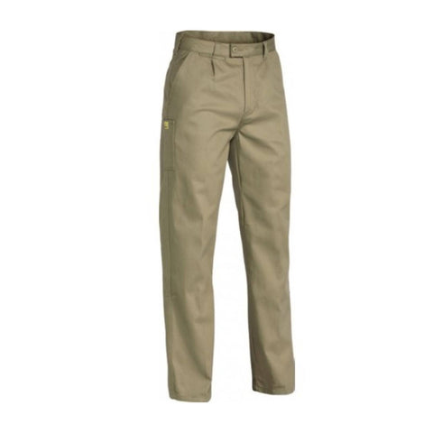 Darrahopens Men's Fashion > Pants & Chinos Bisley Mens Insect Protection Drill Work Pants Trousers - Khaki - 112cm