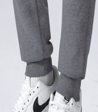 Darrahopens Men's Fashion > Pants & Chinos Men's Fleece Slim Trackpant Sport Joggers w Zipped Pockets Gym Casucal Trousers, Black, 2XL