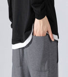 Darrahopens Men's Fashion > Pants & Chinos Men's Fleece Slim Trackpant Sport Joggers w Zipped Pockets Gym Casucal Trousers, Dark Grey, XS