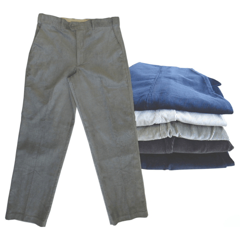 Darrahopens Men's Fashion > Pants & Chinos MENS CORDUROY PANTS Trousers Cords Casual STRETCH COTTON Size 32"-44" Adjustable