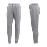Darrahopens Men's Fashion > Pants & Chinos Mens Unisex Fleece Lined Sweat Track Pants Suit Casual Trackies Slim Cuff XS-6XL, Navy, 3XL