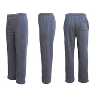 Darrahopens Men's Fashion > Pants & Chinos New Adult Mens Unisex Track Suit Fleece Lined Pants Sport Gym Work Casual Winter, Grey, 3XL