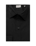 Darrahopens Men's Fashion > Shirts Bagutta Men's Black Cotton Shirt - XL