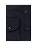 Darrahopens Men's Fashion > Shirts Bagutta Men's Blue Cotton Shirt - 2XL