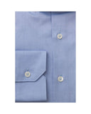 Darrahopens Men's Fashion > Shirts Bagutta Men's Light Blue Cotton Shirt - 2XL