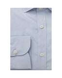 Darrahopens Men's Fashion > Shirts Bagutta Men's Light Blue Cotton Shirt - XL