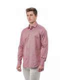 Darrahopens Men's Fashion > Shirts Bagutta Men's Red Cotton Shirt - XL