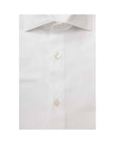 Darrahopens Men's Fashion > Shirts Bagutta Men's White Cotton Shirt - 2XL