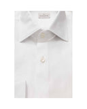 Darrahopens Men's Fashion > Shirts Bagutta Men's White Cotton Shirt - 2XL