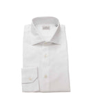 Darrahopens Men's Fashion > Shirts Bagutta Men's White Cotton Shirt - 2XL