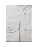 Darrahopens Men's Fashion > Shirts Bagutta Men's White Cotton Shirt - XL