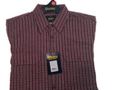 Darrahopens Men's Fashion > Shirts BISLEY SEERSUCKER SHORT SLEEVE SHIRT Plus King Size Work Cotton Blend Check - BS2770_CBKR (BKR) - M