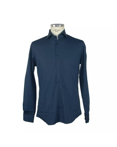 Darrahopens Men's Fashion > Shirts Luxury Designer Cotton Long Sleeve Shirt 40 IT Men