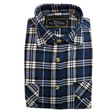 Darrahopens Men's Fashion > Shirts Mens Half Placket Flannelette Long Sleeve Pullover Shirt 100% Cotton Check Authentic Flannel  - Burgundy - S