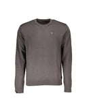 Darrahopens Men's Fashion > Shirts Napapijri Men's Gray Cotton Shirt - M