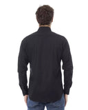 Darrahopens Men's Fashion > Shirts Regular Fit Italian Collar Shirt with Button Front Closure and Cuffs 44 IT Men