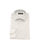 Darrahopens Men's Fashion > Shirts Slim Front Closure Shirt with Italian Collar and Logo Detail 41 IT Men