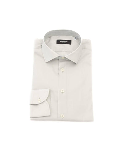 Darrahopens Men's Fashion > Shirts Slim Front Closure Shirt with Italian Collar and Logo Detail 41 IT Men