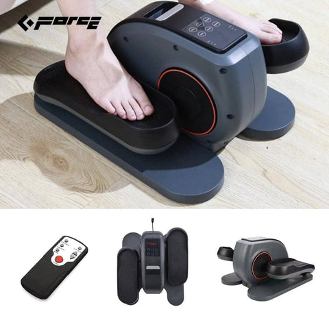 Darrahopens Men's Fashion > Shorts FORCE [Under Desk Electric Elliptical Pedal Trainer] Electric Ellipticals Automatic Exercise Bike Mini Pedal Exercise Machine