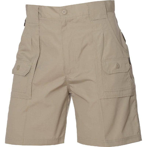 Darrahopens Men's Fashion > Shorts HUSKI Mens Cargo Shorts Work Casual Workwear - Bone