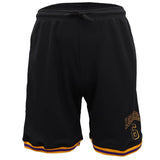 Darrahopens Men's Fashion > Shorts Men's Basketball Sports Shorts Gym Jogging Swim Board Boxing Sweat Casual Pants, Black - Los Angeles 6, L