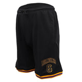 Darrahopens Men's Fashion > Shorts Men's Basketball Sports Shorts Gym Jogging Swim Board Boxing Sweat Casual Pants, Black - Los Angeles 6, L