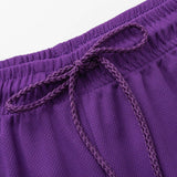 Darrahopens Men's Fashion > Shorts Men's Basketball Sports Shorts Gym Jogging Swim Board Boxing Sweat Casual Pants, Purple - Los Angeles 6, M