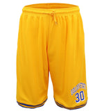 Darrahopens Men's Fashion > Shorts Men's Basketball Sports Shorts Gym Jogging Swim Board Boxing Sweat Casual Pants, Yellow - Golden State 30, S