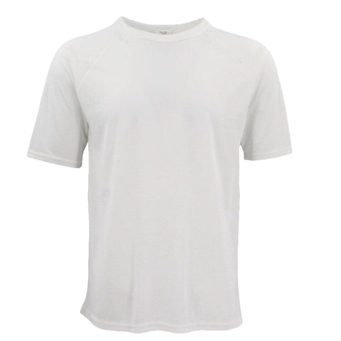 Darrahopens Men's Fashion > Sleepwear Mens Merino Wool Top Pants Thermal Leggings Long Johns Underwear Pajamas, Men's Short Sleeve - Beige, S