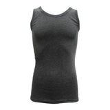 Darrahopens Men's Fashion > Sleepwear Mens Merino Wool Top Pants Thermal Leggings Long Johns Underwear Pajamas, Men's Singlet - Black, 2XL