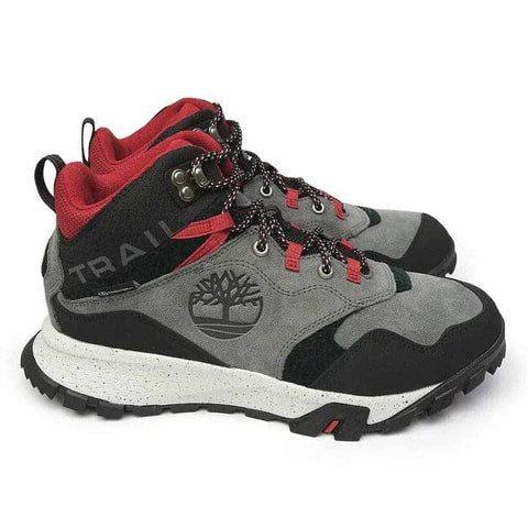 Darrahopens Men's Fashion > Sneakers & Sports Shoes Timberland Mens Garrison Trail Waterproof Mid Hiking Boots High Top - Dark Grey - US 11