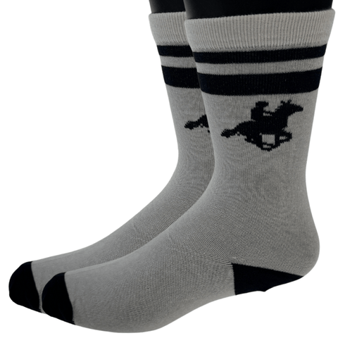 Darrahopens Men's Fashion > Socks U.S. Polo Assn. Livergy Mens Crew Socks - White/Navy - 1 Pack of 3 Pairs